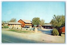 c1950's Silver Saddle Lodge Motel Cars Big Spring Texas TX Vintage Postcard picture