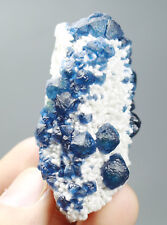 NATURAL Deep Blue spherality FLUORITE Quartz Crystal Cluster Mineral Specimen picture