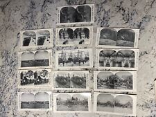 44 Vintage Stereopticon Viewer Cards Of Transportation Repro's From 1978 GUC picture
