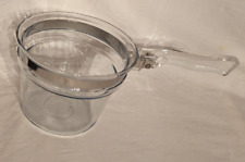 Pyrex Flameware 6283U 1½ qt Vintage Glass Double Boiler Inner Upper Pot 1.5 picture