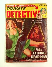 Private Detective Stories Pulp Apr 1950 Vol. 22 #3 GD picture