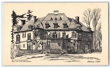 1914 The Pittock Mansion House Portland Oregon Litchard Kiehle Signed Postcard picture