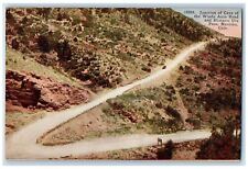 c1920's Junction Of Cave Winds Auto Road Ute Pass Manitou CO Vintage Postcard picture