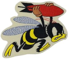 21st Bomber Squadron 1942 Angry Bee Patch |IRON ON SEW  4.5