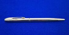 Parker Insignia Gold Plated Ball Point Pen Ribbed Fluted Twist Black Ink #G2 picture