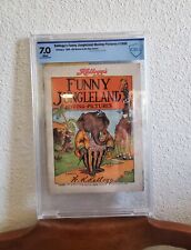 KELLOGG'S FUNNY JUNGLELAND (CBCS 7.0) HIGHEST AND ONLY GRADED ONE ON EBAY. RARE picture