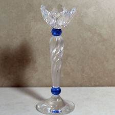 Swarovski 207012, Blue Flower Candleholder picture
