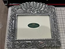 Vintage Ashleigh Manor Handcrafted Pewter Table Top Pic Frame 9.5 x 9.5”Fits 7x5 picture