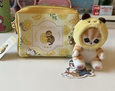 Mofusand Mini Cosmetic Coin Wallet Bag. With Key Chain Set picture