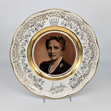 Figgjo Flint Martha of Sweden Crown Princess of Norway 1901-1954 Collector Plate picture