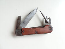 1943 Wenger Delemont Fibre model 1908 Soldier Swiss Army Knife Wengerinox 43 picture