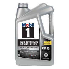 Mobil 1 Advanced Full Synthetic Motor Oil 5W-20, 5 Quart picture