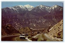 c1960 Cajon Pass Towering Mountain Gateway Southern California Vintage Postcard picture