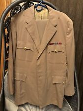 1960s US Navy Tailored Lt. Commander Uniform And Pants Named, Missing Buttons. picture