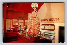 Cambridge MA-Massachusetts, Tree, Glass House Restaurants, Vintage Postcard picture