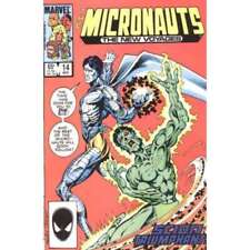 Micronauts (1984 series) #14 in Very Fine + condition. Marvel comics [e  picture