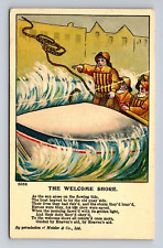 Postcard The Welcome Shore Song Lyrics Metzler & Co picture