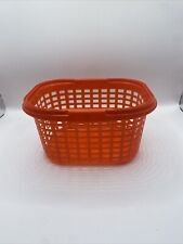 Small Plastic Colorful Handled Craft Basket Handheld Multi-Colored Mini Baskets picture