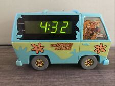 Vintage Scooby-Doo The Mystery Machine Van Alarm Clock Lights Up Works picture