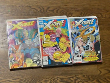 Huge X-Force Vol 1 Lot of35 1991 Rob Liefeld Cable Deadpool picture