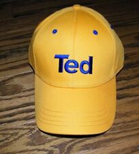 Ted a Part of United RARE Gold Blue Baseball Cap Hat NEW NWT picture