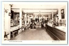 c1910's Old Country Store Wayside Inn RPPC Photo Unposted Antique Postcard picture
