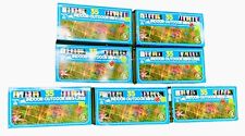 Vintage Straight Line Colorful Christmas lights 35 Count Flashing Set Of 7 -NEW- picture