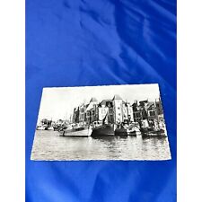 Vintage 1950s Le Croisic Port Real Photo Postcard Black & White picture