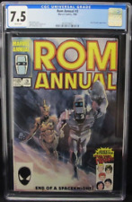 Rom Annual #3 Marvel 1984 CGC 7.5 New Mutants Appearance Marvel Comics picture