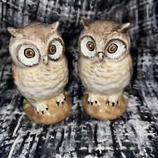 New W/out Tags Owl Salt and Pepper Shakers Perfect For Owl Lovers picture