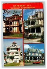 Victorian Architecture, Cape May NJ Vintage Postcard picture