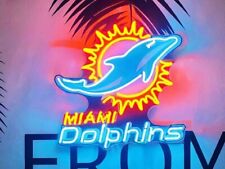 Miami Dolphins Logo Lamp Neon Light Sign 20