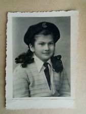 Romania Boy Scout Photo girl  1946 Bucuresti Foto Lux picture