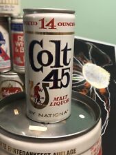 Colt 45 Empty Beer Can National Brewing Baltimore, Maryland Malt Liquor 14 Ounce picture