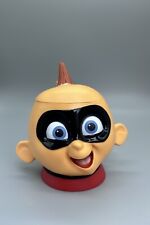 Rare Disney on Ice Pixar The Incredibles Baby Jack 3D Cup Mug Flip Top Lid picture