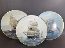 Fleetwood Collection Golden Age of Sail Charles Lundgren *3 Plates* picture