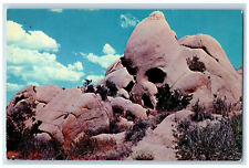 c1960's The Skull Joshua Tree National Monument, Twentynine Palms CA Postcard picture