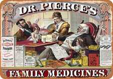Metal Sign - 1874 Dr. Pierce's Family Medicines -- Vintage Look picture