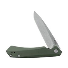 Case XX WR Pocket Knife Kinzua EDC, S35VN Spear Blade, OD Green Anodized Alum... picture
