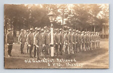 RPPC Old Guard Just Relieved 5pm Monday National Guard? Real Photo Postcard picture