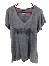 Wildcat Harley-Davidson London KY Short Sleeve T-Shirt Women's Size 2XL Gray picture