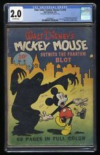 Four Color #16 CGC GD 2.0 Off White 1st Mickey Mouse in Comics Dell 1941 picture