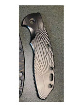 TC4 Titanium Patch for Rick Hinderer Knives XM18 3.5” Fine Stone Washing picture