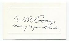 William R. Poage Signed Letter Autographed Signature Texas Politician picture
