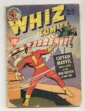 Whiz Comics #28 PR 0.5 1942 picture