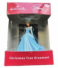 2013 Hallmark Disney Cinderella Christmas Tree Ornament New In Box Blue Gown picture