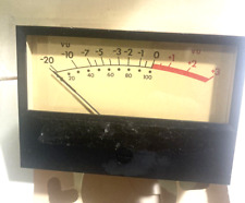 VINTAGE VU METER FROM AUDIO RADIO STEREO SHOP - MOD 1 METER picture