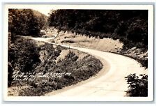 c1930's US Highway 50 Laurel Mt. West Of Macomber WV RPPC Photo Postcard picture