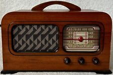 Old Antique Wood Philco tube radio 41 220 Vintage. With Bluetooth picture
