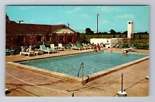 Joliet IL-Illinois, Manor Motel Advertising, ROUTE 66, Vintage Postcard picture